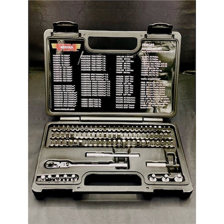 Vim Tools 89 PC FLEX RATCHET BIT  SOCKET SET  14'' HEX DR VIMFRBS89